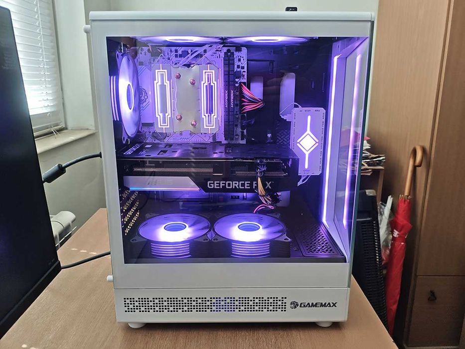 Геймърски компютър, Ryzen 5600, Rtx 3060Ti, 32gb Ram, 960Gb ssd, 700W