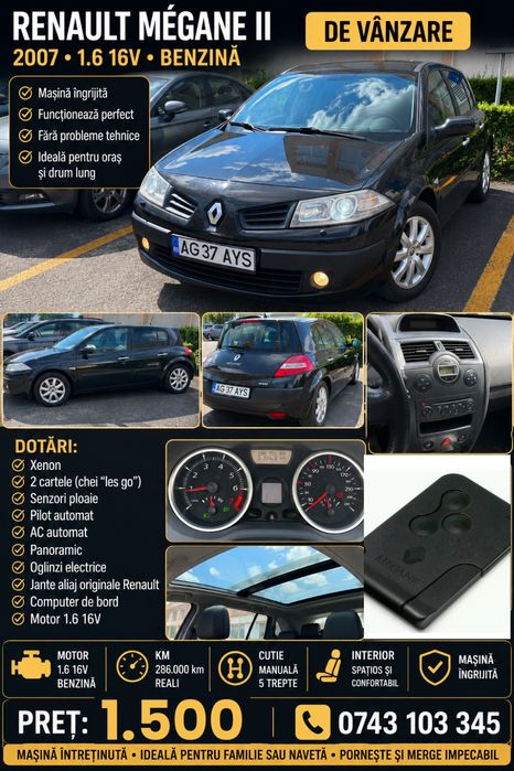 Renault  Megane 2, 2007