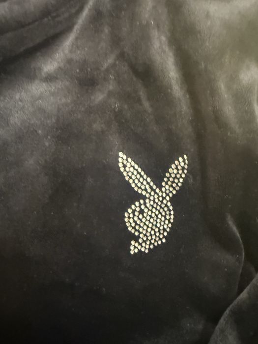 playboy кофта велюровая