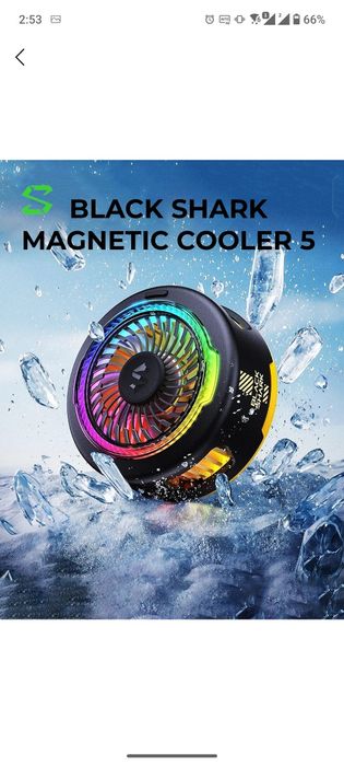 Black shark red magic 5 , 6 pro kuler cooler кулер