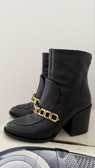 Botine Negre Musette - Marimea 35