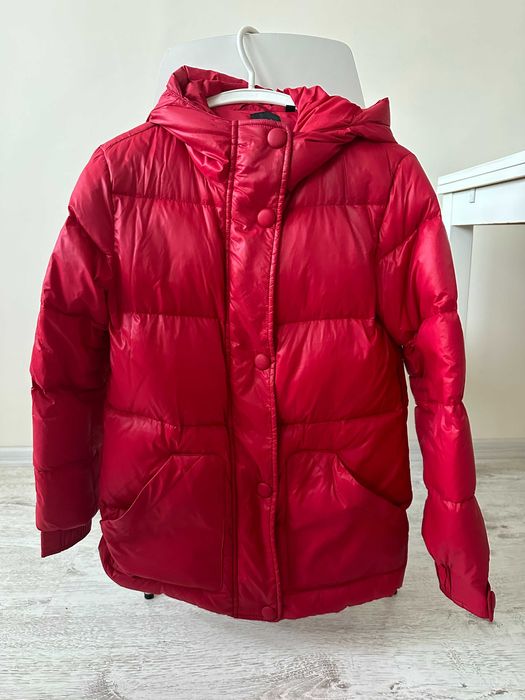 Armani Exchange - гъши пух - зимно яке с колан