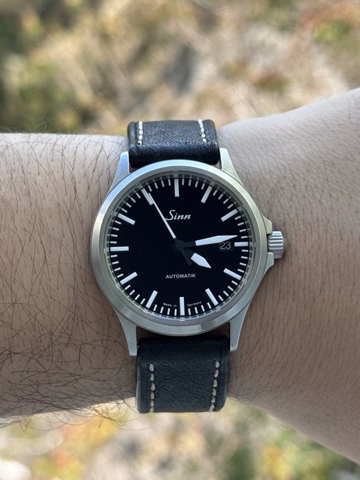 Ceas automatic Sinn 556 i cu bratara jubilee uncle straps cu 104