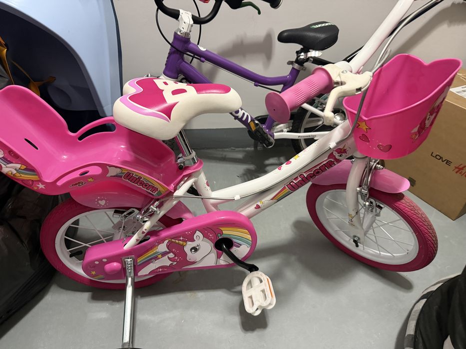 Bicileta unicorn fetite