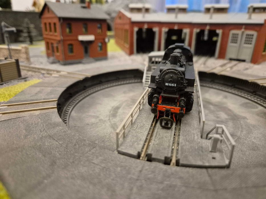 Locomotiva cu aburi BR86 - scara TT