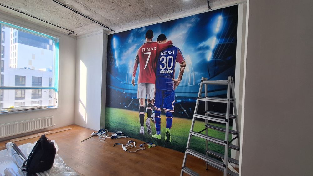 Поклейка обоев   от 7000за рулон