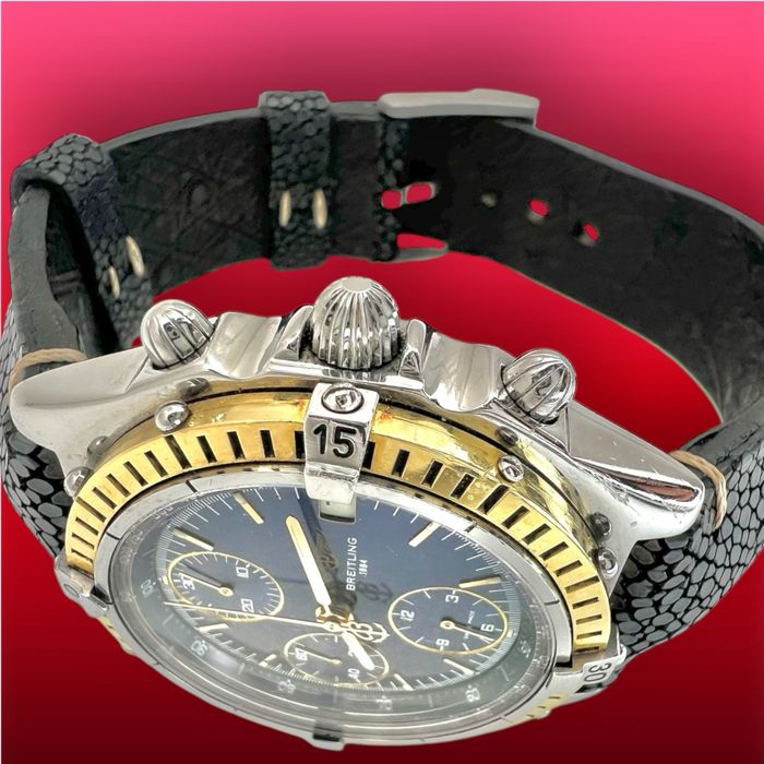 Breitling Chronomat – Steel & 18k Gold Bezel, 39 мм, Automatic 7750