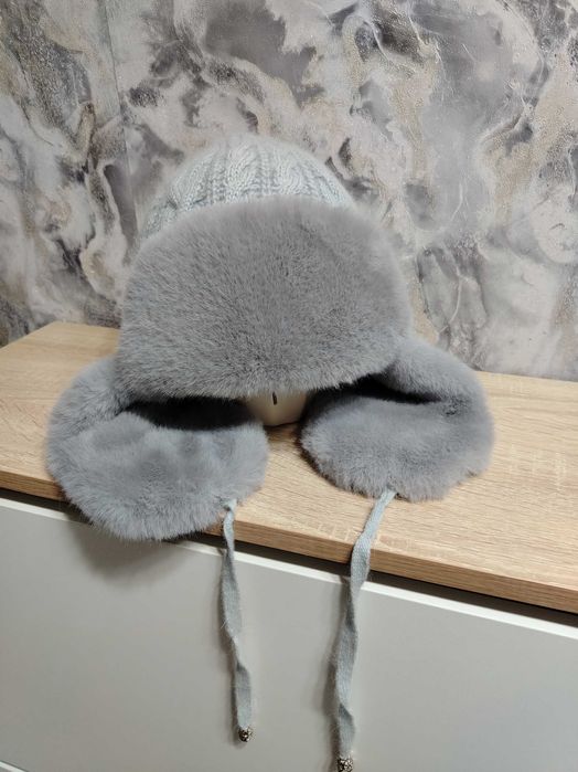 Шапка ушанка зимняя новая