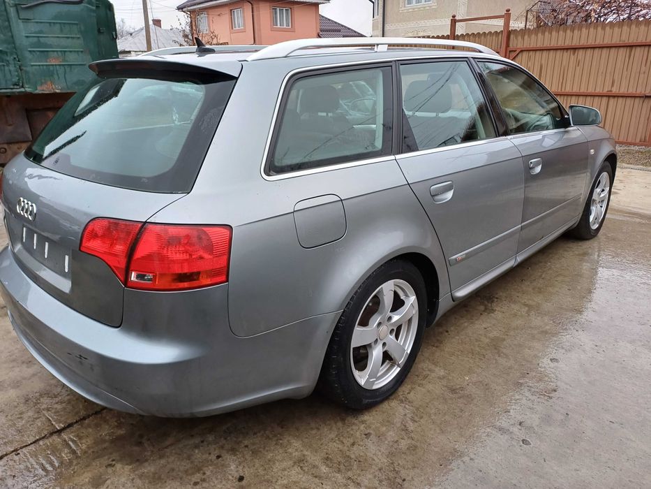 Bara spate sline s-line AUDI A4 B7 BREAK/AVANT 2004-2008 gri