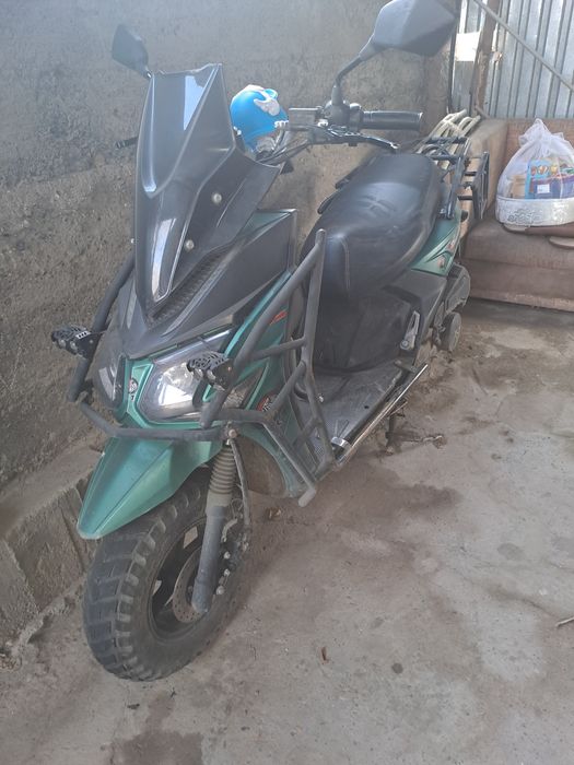 Самурай зелёного цвета