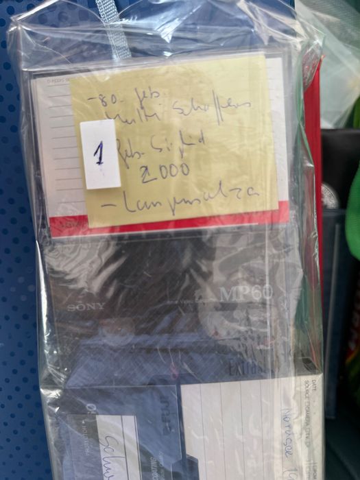 Lot 10 casete video 8 mm
