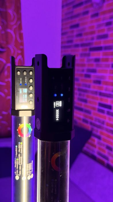 Kit 2x Godox TL60 Tub RGB Lumina Continua