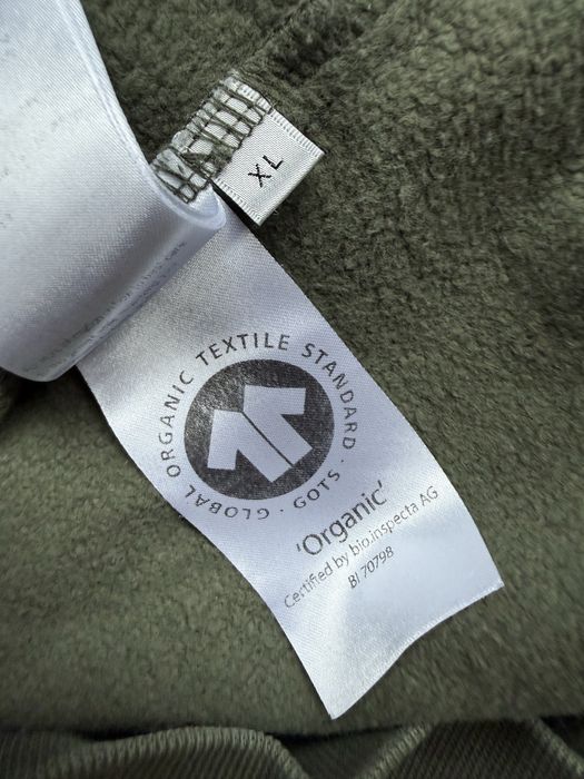 Bluza WOOD WOOD Double A Crew Neck Verde Inchis Barbati | Marime XL