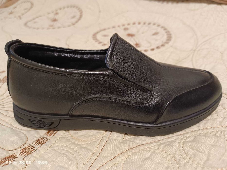 Туфли" кожа! (Для школьников) В турецком стиле! (Классические)