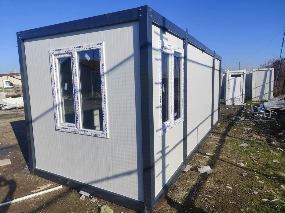 Офис контейнер Павилион Склад Гараж Сглобяеми на труднодостъпни места