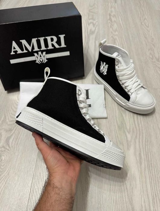 Amiri High Top Black&White