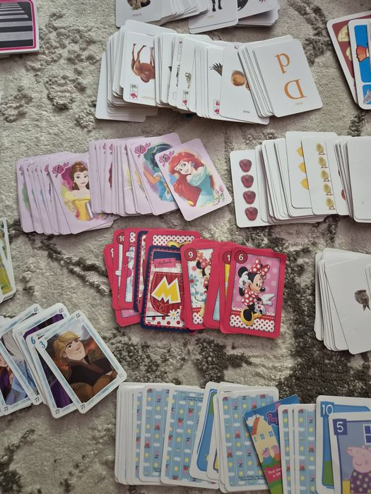 Seturi cartonase educative frozen disney litere etc