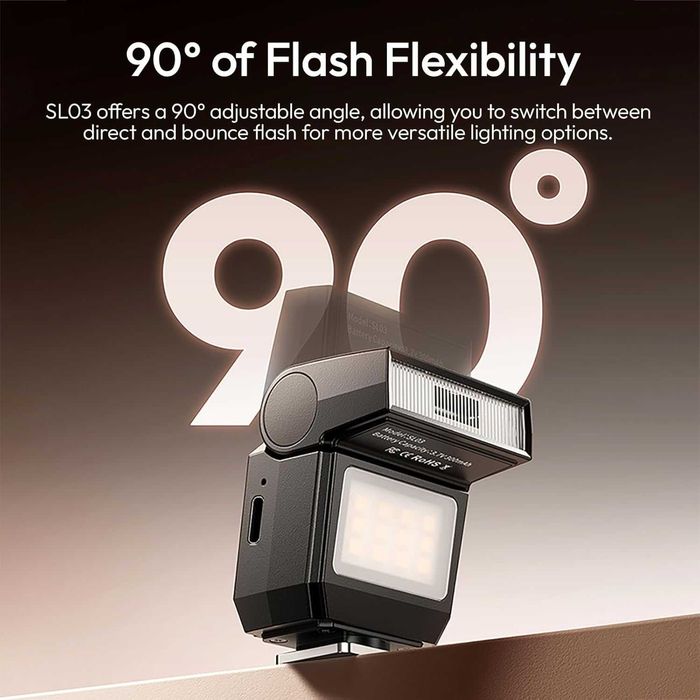 Ulanzi SL03 - Компактна светкавица с максимален контрол