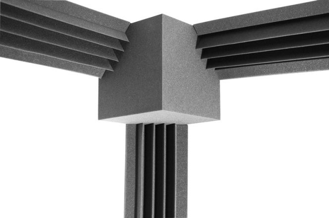 Басовая ловушка, звукоизоляционный материал