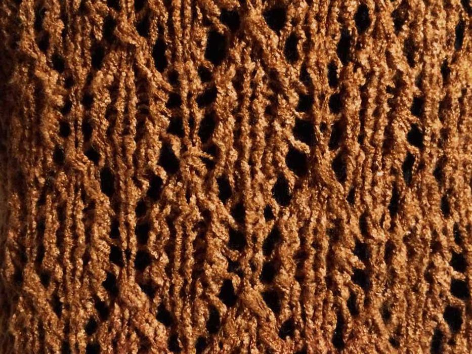 Вязаный жакет ручной работы