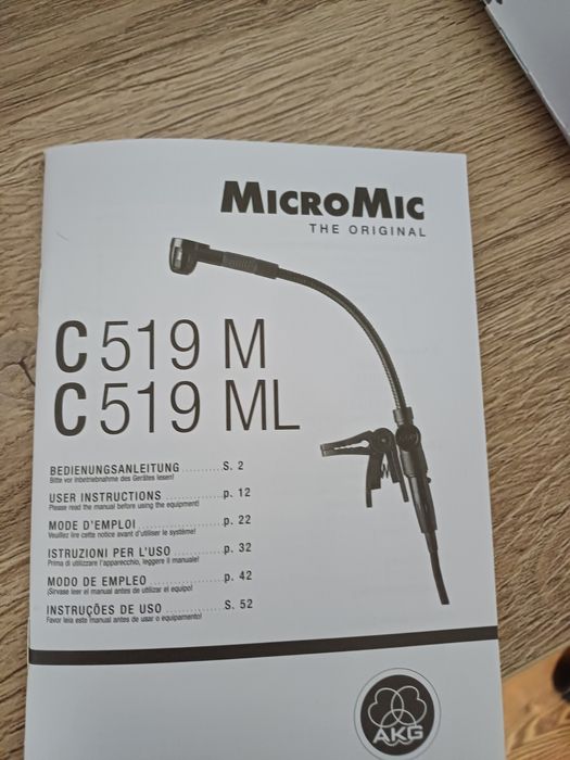 Microfon AKG C519 ML