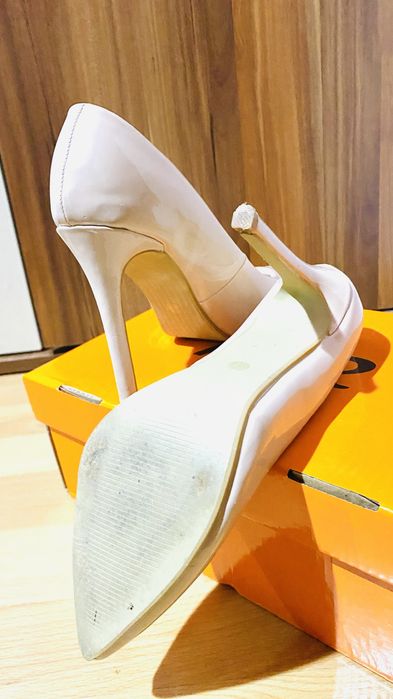Pantofi Stiletto, Bej, nr. 35