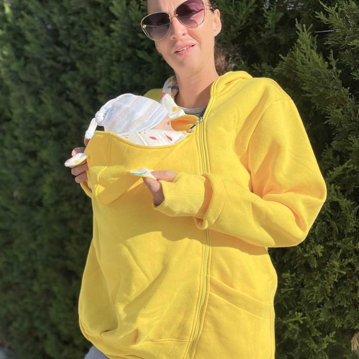 Разпродажба| Памучен суитшърт за бебеносене Simply - 3 цвята