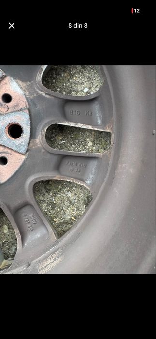 Roti/jante BMW 5x120 215/55 R16 de vara dot 2024