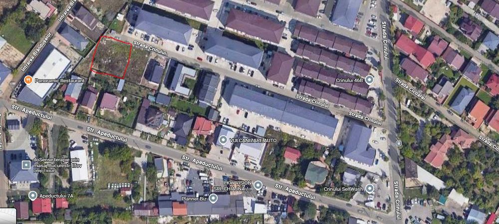 Teren 850 mp intravilan Rosu, Chiajna , Str. Crinului