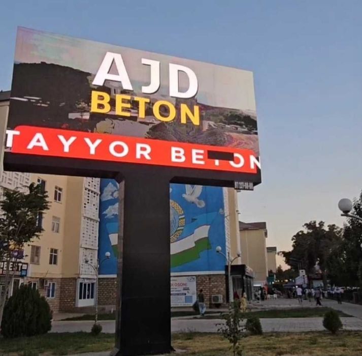 Samarqand led ekranlar/Самарканд лед экранлар/Наружная реклама/Tashqi