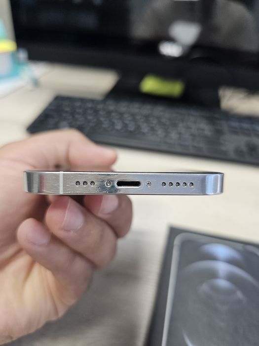 iPhone 12 Pro 128GB Silver (320$) — ideal holat