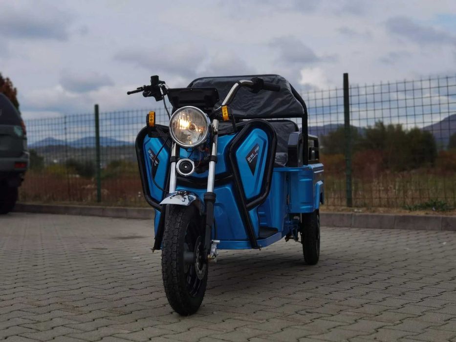 Triciclu electric fara cabina 1600W nou marca BRECKNER E Agramix NOU