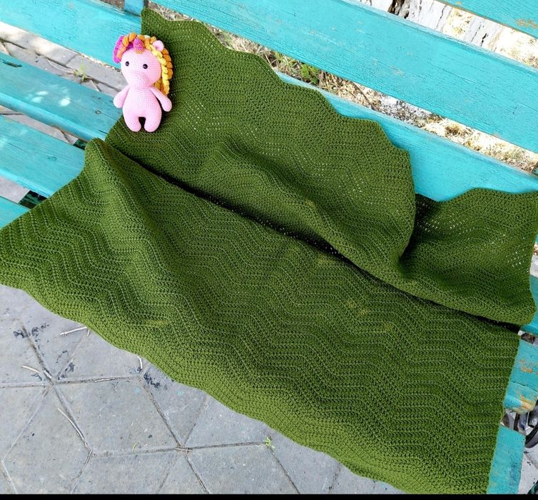 Пледы детские ручной работы