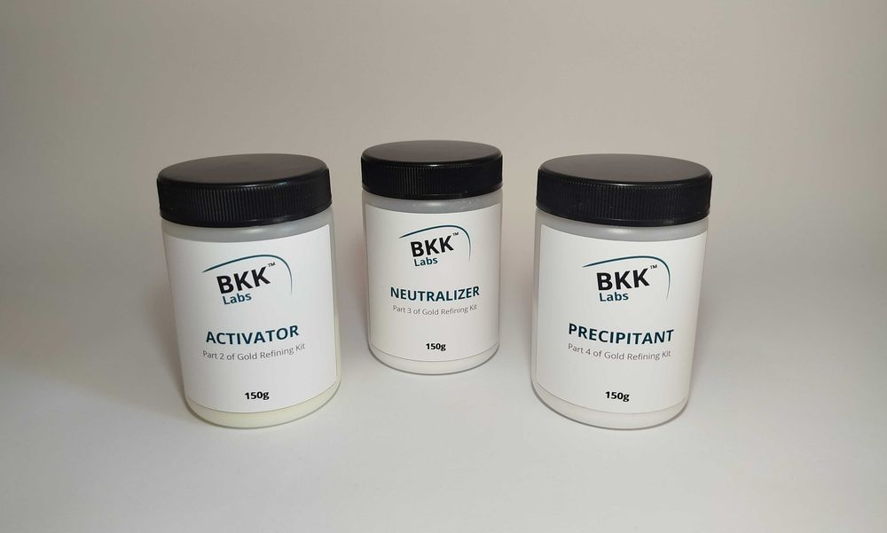BKK Labs – GOLD REFINING KIT | Система за химическо рафиниране на злато