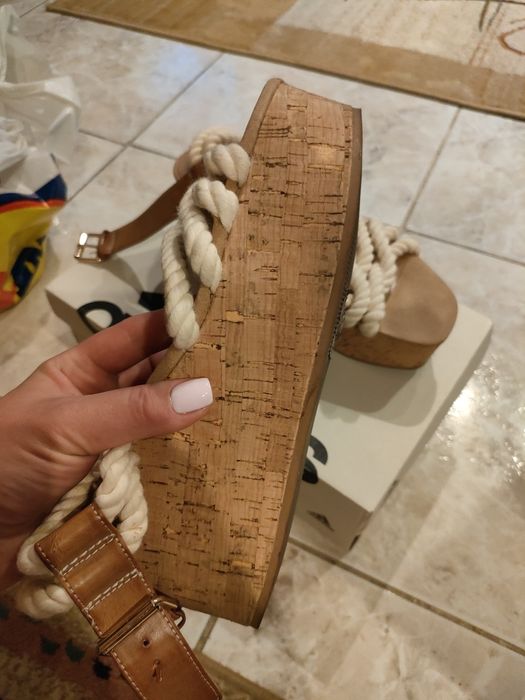 Sandale cu platformă, H&M, mărimea 38