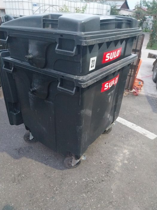 Vas ÷ Cub 750 lei, Tomberon gunoi ÷ Pubele 1100 litri /Fructe, Gu