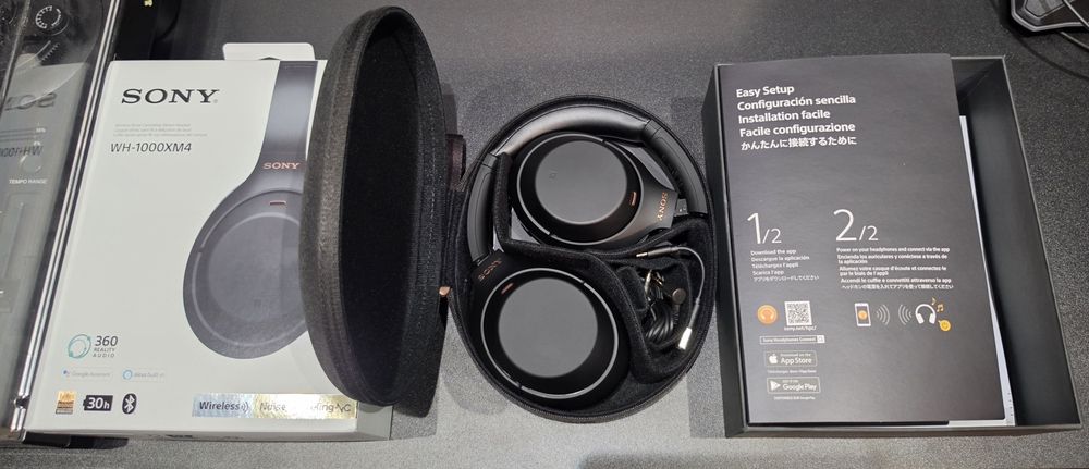 Căști  Sony WH-1000XM4 Noise Cancelling Rezervate!