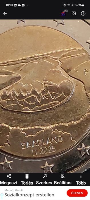 Vând Monede de 2 Euro Comemorative 2025 Germania F