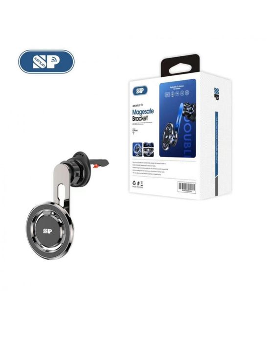 Suport Magnetic Magsafe Metalic Pentru Telefon Grila Auto