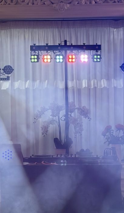 Bară Lumini DJ Eurolite LED KLS-180/6 Compact Light Set – Stare Impecabilă + Husă