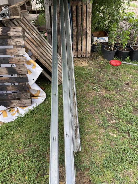 Diferite profile metalice zincate etc.. pret la jumate fata de magazine