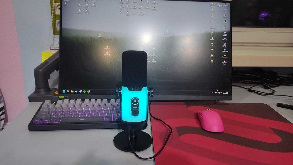 Конденсаторный Микрофон powerhub mo2 rgb