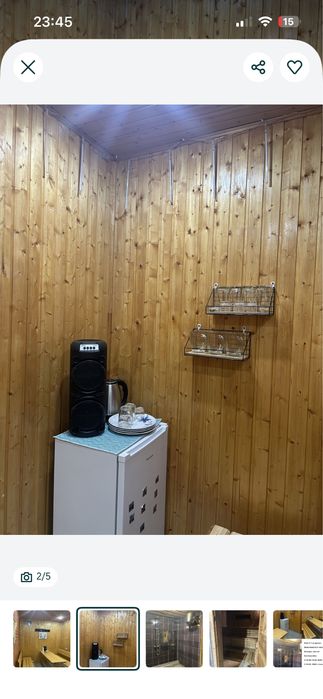 Баня на дровах, береза