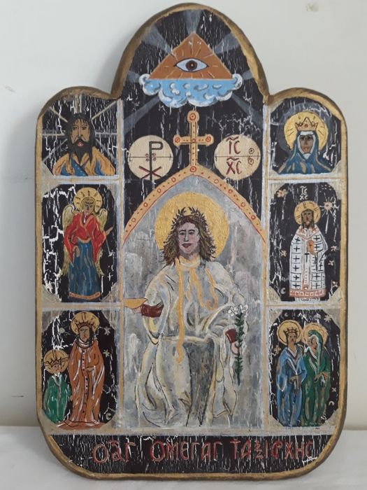 Icoana veche / Pictura pe lemn