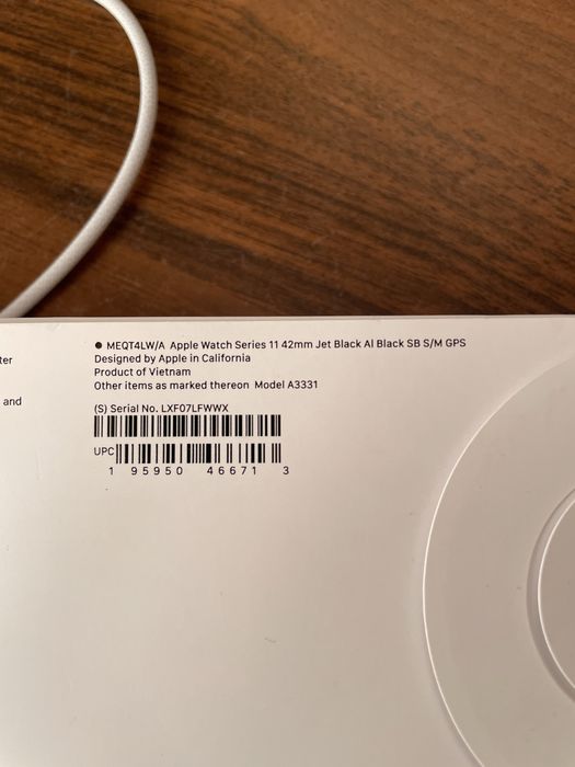Apple Watch Series 11 42 mm Black