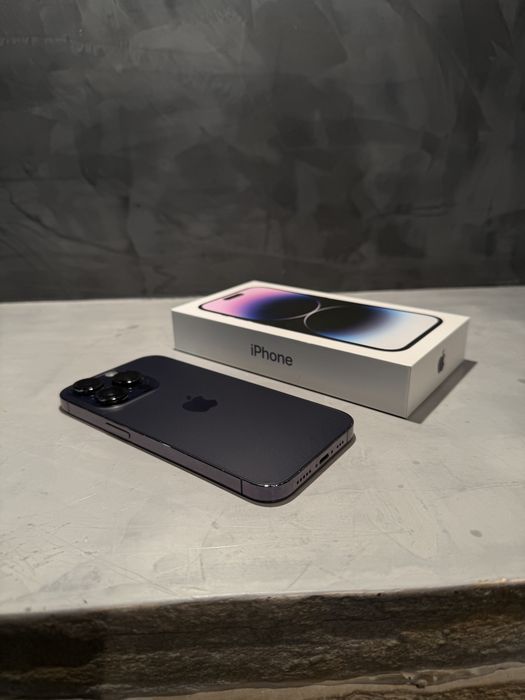 ПЕРФЕКТЕН Iphone 14 Pro 256 GB Deep Purple, 100% батерия