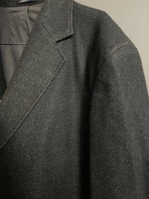 palton khaki Massimo Dutti