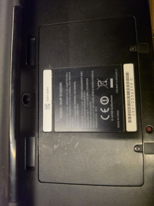 Nintendo Wii U GamePad и конзола nintendo