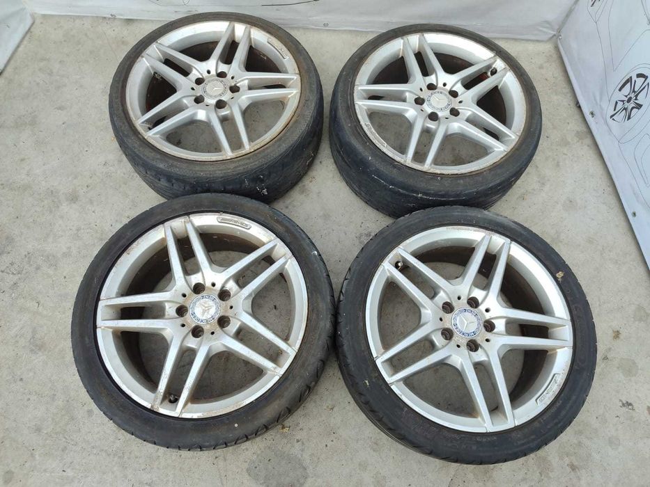 Set 4 Jante aliaj R18 8J 225/40 / 8.5J 255/35 5x112 Mercedes-Benz C W204 2011 / [2007-2014] / (11Y)