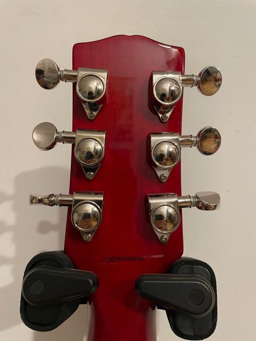 Prodipe Les Paul 300 Red Burst – ca nouă + cablu Ibanez